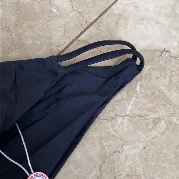 Red Carter Side Chain Bikini Bottom - Picture 4 of 6